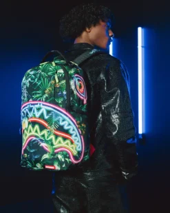BACKPACKS>SPRAYGROUND NEON FOREST BACKPACK