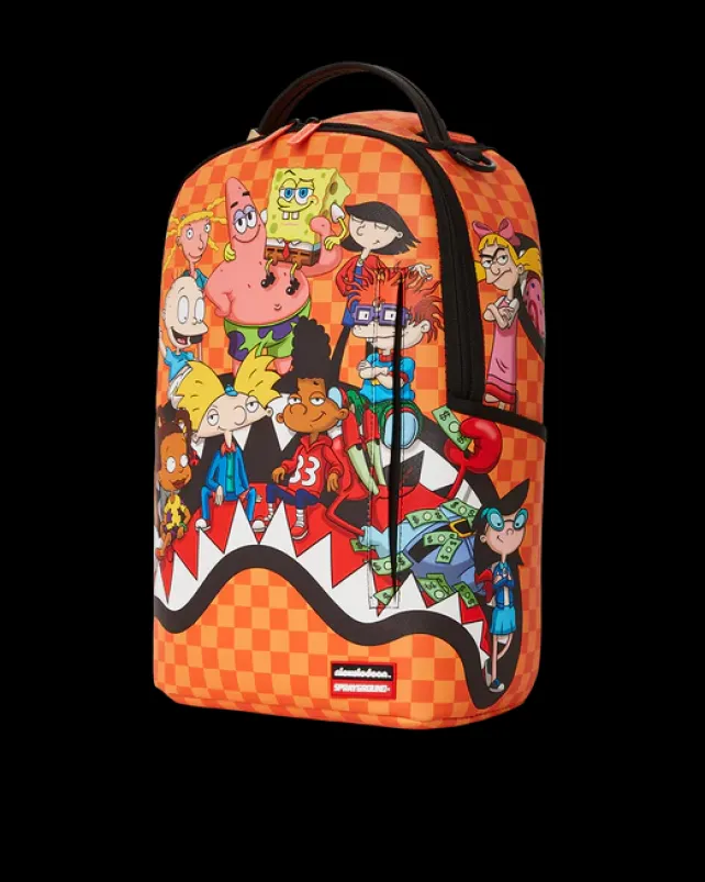 BACKPACKS>SPRAYGROUND NICKELODEON SHARK FEAST BACKPACK (DLXV)