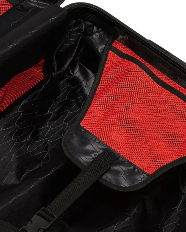 CARRY-ON LUGGAGE>SPRAYGROUND NIGHT NIGHT SHARKNAUTICS HARDSHELL CARRY-ON LUGGAGE