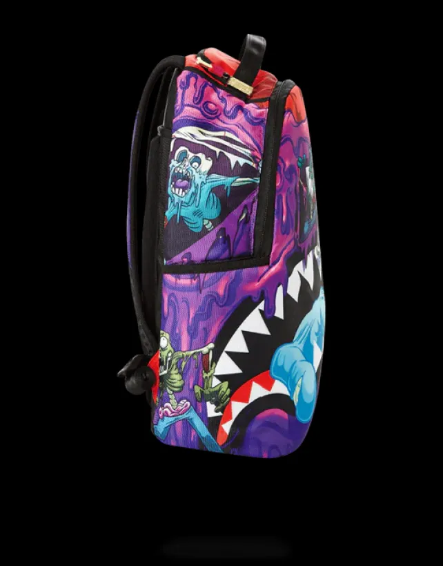 BACKPACKS>SPRAYGROUND NIGHT OF THE ZOMBIE SHARK