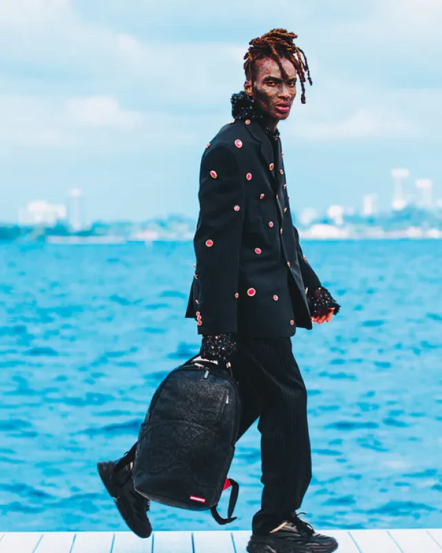 BACKPACKS>SPRAYGROUND NIGHTFLIGHT G800 BACKPACK (DLXV)