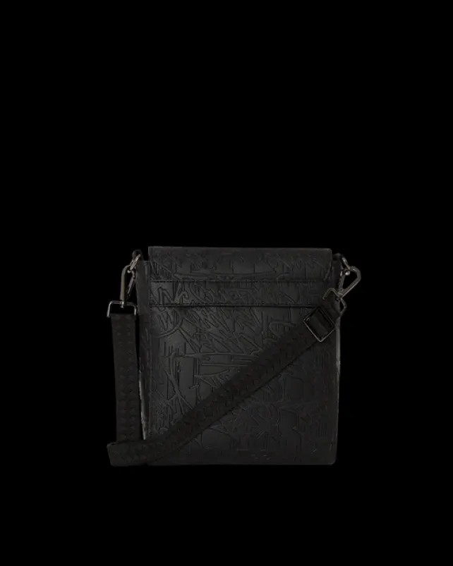 SLINGS|CROSSBODYS>SPRAYGROUND NIGHTFLIGHT G800 MESSENGER SLING BAG