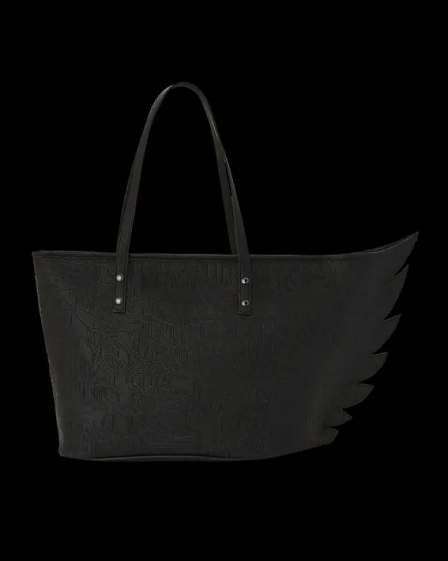 TOTES|HANDBAGS>SPRAYGROUND NIGHTFLIGHT G800 SKYBORNE WING TOTE