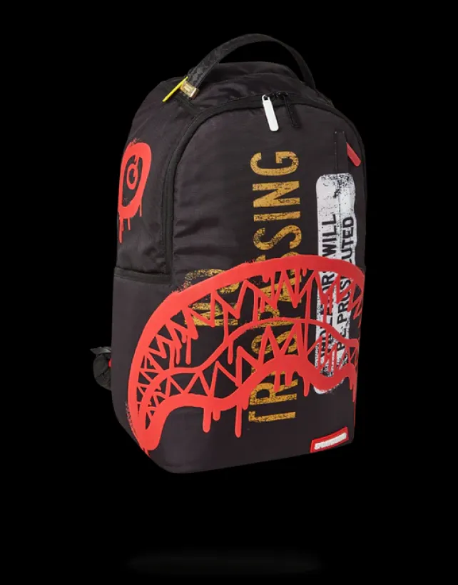 BACKPACKS>SPRAYGROUND NO TRESPASSING BACKPACK