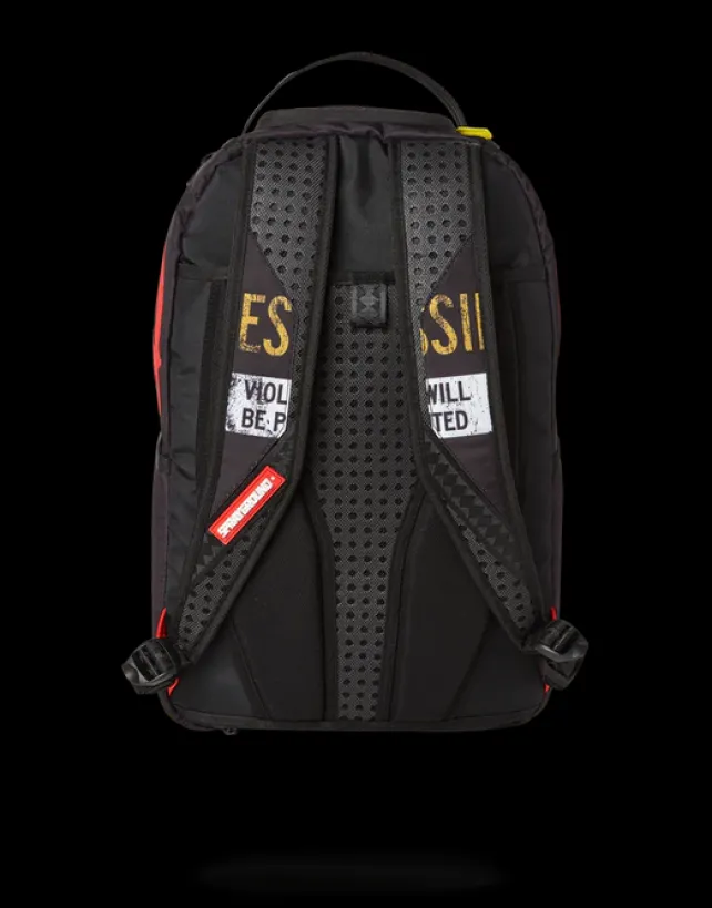 BACKPACKS>SPRAYGROUND NO TRESPASSING BACKPACK