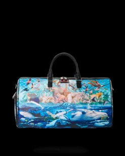 DUFFLES>SPRAYGROUND NOAHS SH-ARK LARGE DUFFLE