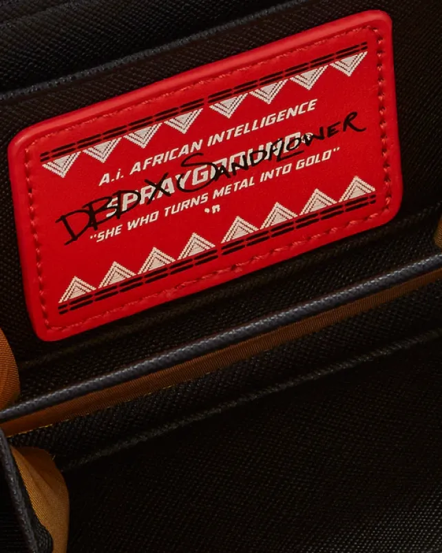 WALLETS>SPRAYGROUND OBSIDIAN STUNNER A.i.6 SANDFLOWER COLLAB WALLET