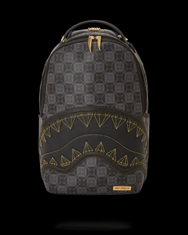 BACKPACKS>SPRAYGROUND OBSIDIAN STUNNER A.i.6 SANDFLOWER COLLAB BACKPACK (DLXV)