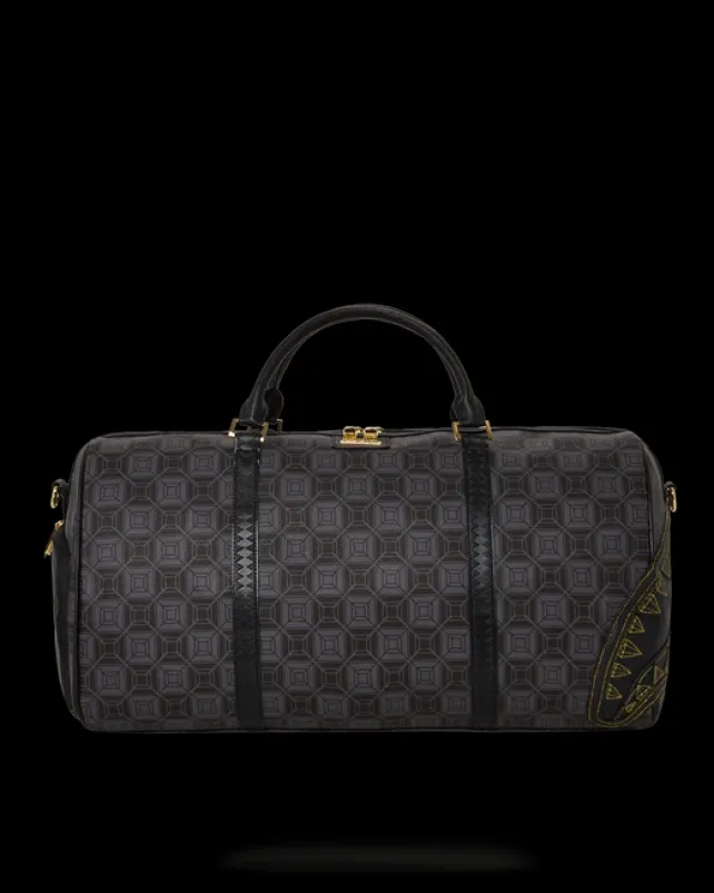 DUFFLES>SPRAYGROUND OBSIDIAN STUNNER A.i.6 SANDFLOWER COLLAB DUFFLE