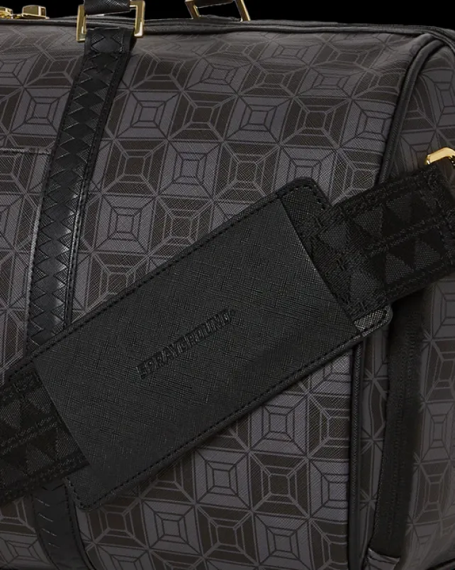 DUFFLES>SPRAYGROUND OBSIDIAN STUNNER A.i.6 SANDFLOWER COLLAB DUFFLE