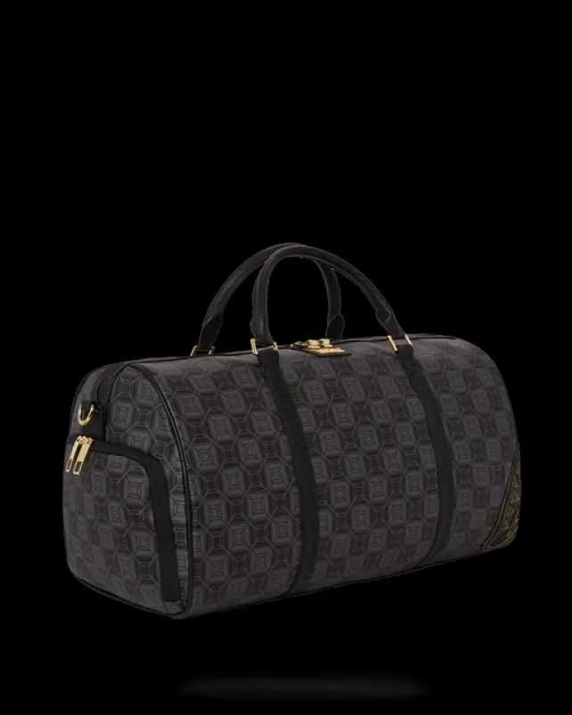 DUFFLES>SPRAYGROUND OBSIDIAN STUNNER A.i.6 SANDFLOWER COLLAB DUFFLE