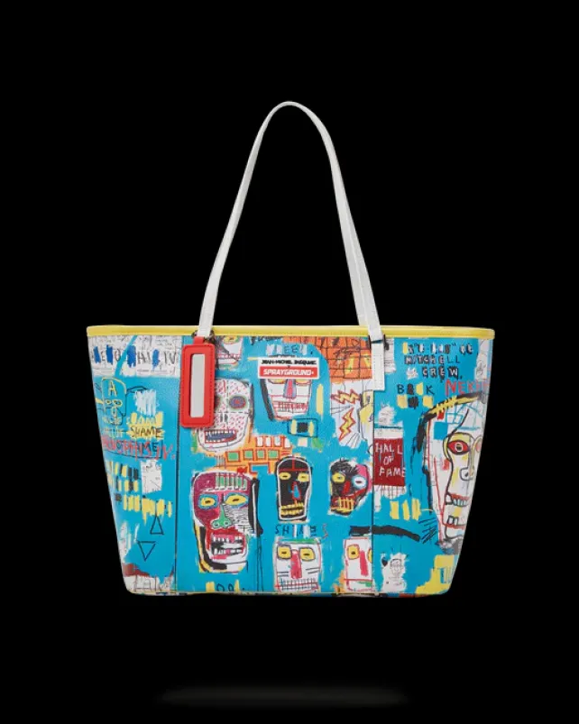 TOTES>SPRAYGROUND OFFICIAL BASQUIAT MITCHELL CREW 1983 TOTE