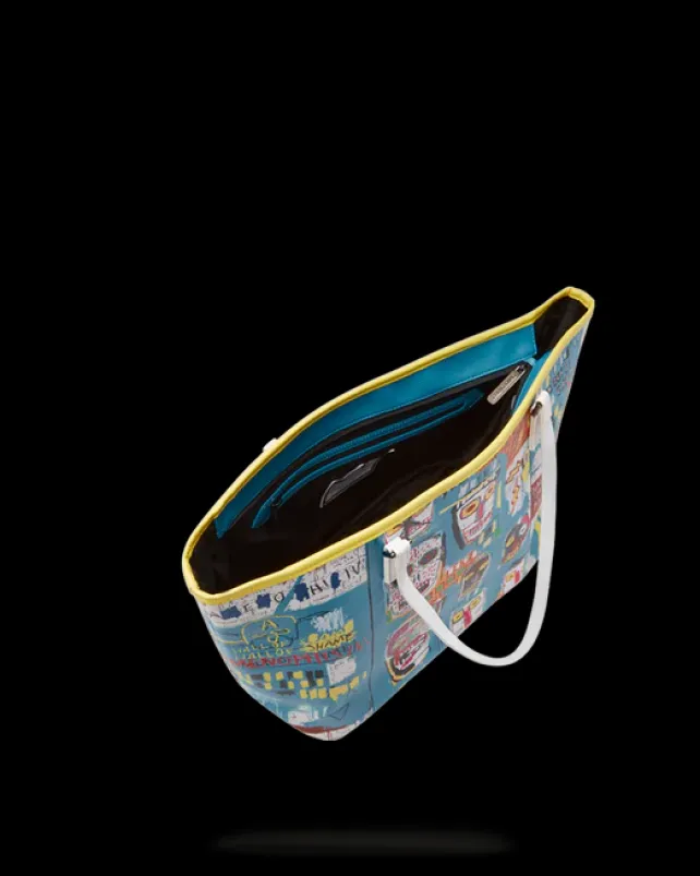 TOTES>SPRAYGROUND OFFICIAL BASQUIAT MITCHELL CREW 1983 TOTE
