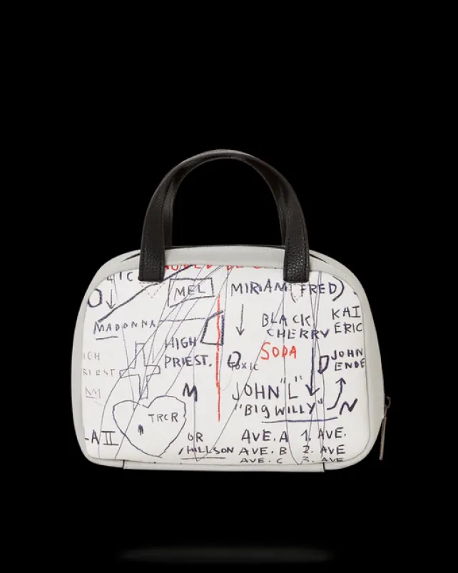 HANDBAGS>SPRAYGROUND OFFICIAL BASQUIAT UNTITLED (CHEESE POPCORN) 1983 HANDBAG