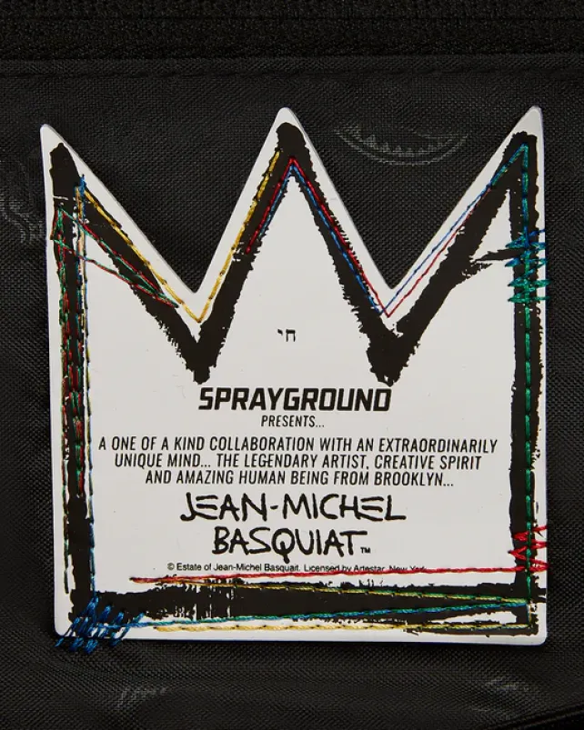 HANDBAGS>SPRAYGROUND OFFICIAL BASQUIAT UNTITLED (CHEESE POPCORN) 1983 HANDBAG