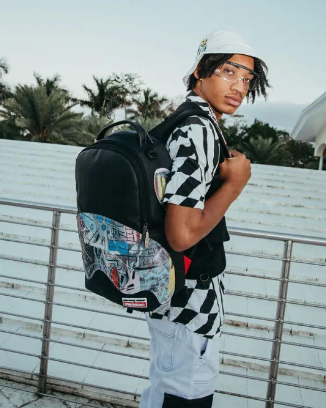 BACKPACKS>SPRAYGROUND OFFICIAL BASQUIAT UNTITLED 1982 BACKPACK (DLXV)