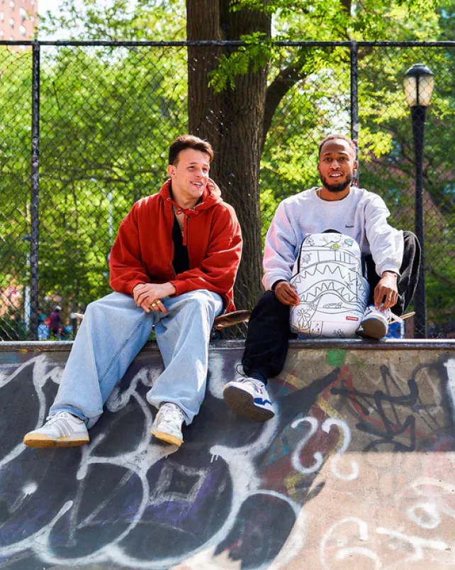 BACKPACKS>SPRAYGROUND ONE LINER BACKPACK (DLXV)
