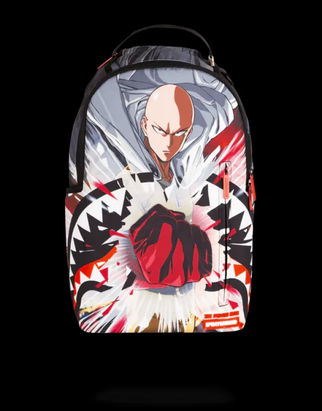 BACKPACKS>SPRAYGROUND ONE PUNCH MAN SHARK