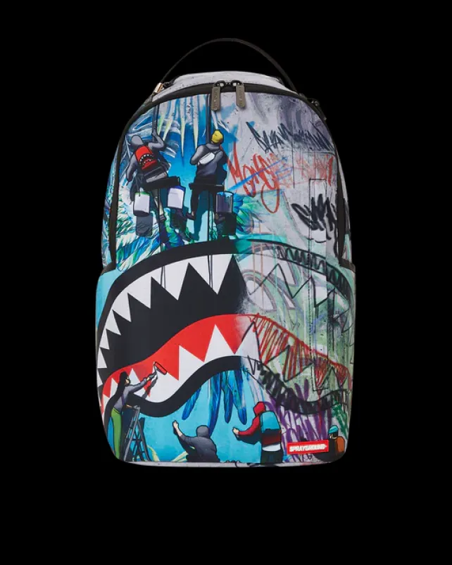 BACKPACKS>SPRAYGROUND PAINT u0026 PROSPER BACKPACK