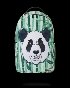 BACKPACKS>SPRAYGROUND PANDA COZY VELOUR FUR BACKPACK
