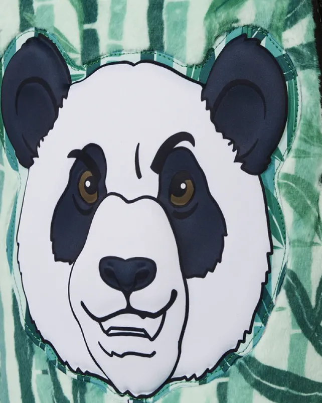 BACKPACKS>SPRAYGROUND PANDA COZY VELOUR FUR BACKPACK