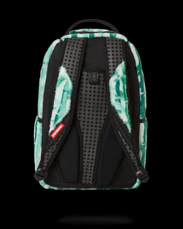 BACKPACKS>SPRAYGROUND PANDA COZY VELOUR FUR BACKPACK
