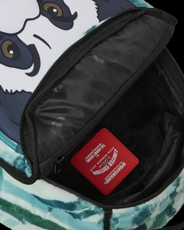 BACKPACKS>SPRAYGROUND PANDA COZY VELOUR FUR BACKPACK