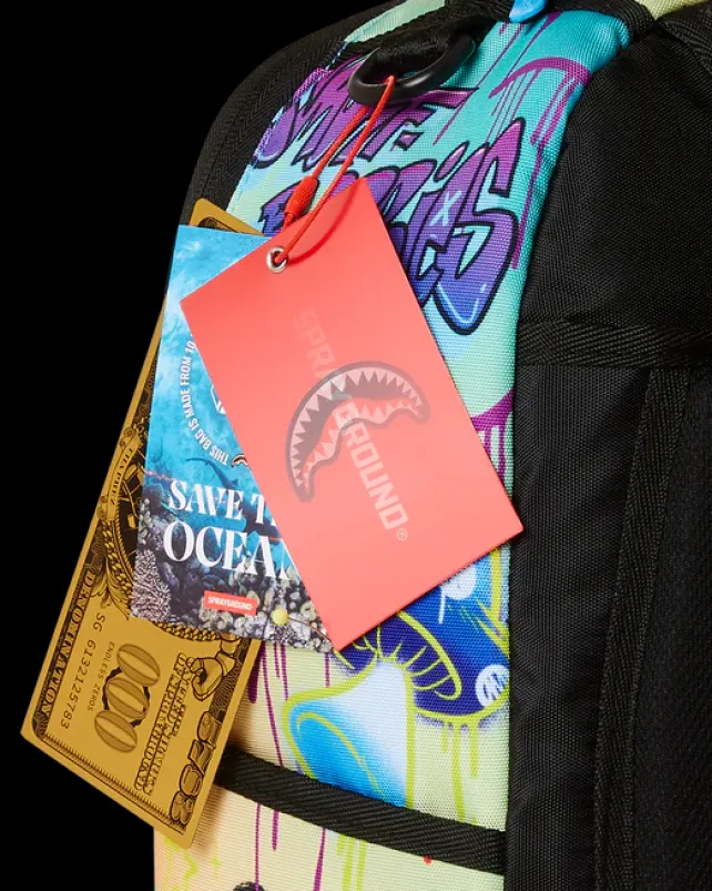BACKPACKS>SPRAYGROUND PAPA SMURF ON THE RUN BACKPACK