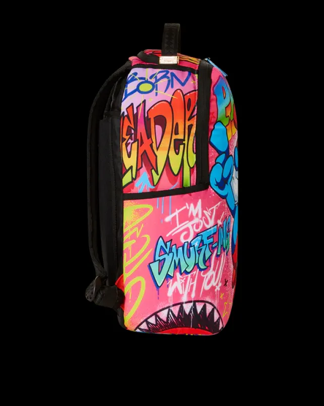 BACKPACKS>SPRAYGROUND PAPA SMURF ON THE RUN BACKPACK