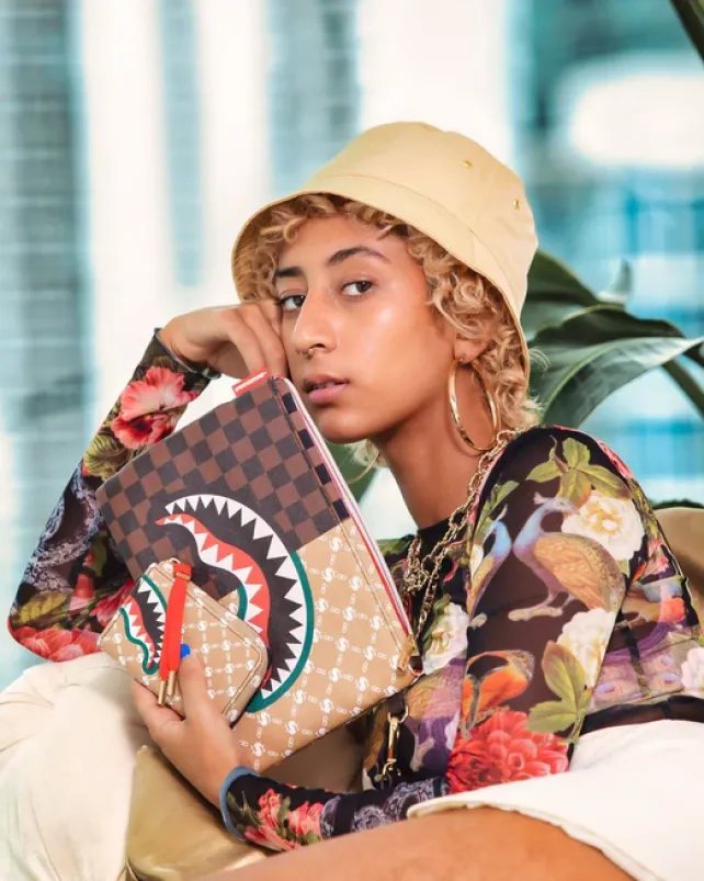 CROSSOVER CLUTCHES>SPRAYGROUND PARIS VS FLORENCE CROSSOVER CLUTCH