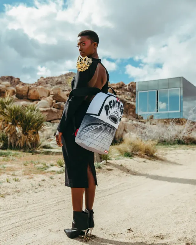 BACKPACKS>SPRAYGROUND PEACE OUT BACKPACK