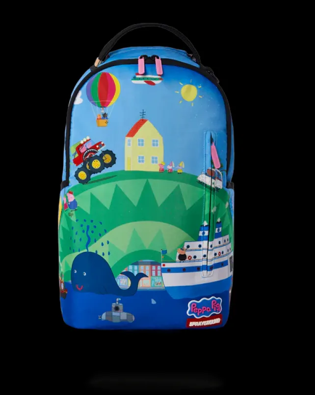 BACKPACKS>SPRAYGROUND PEPPA PIG BACKPACK (DLXR)