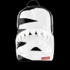 BACKPACKS>SPRAYGROUND PHANTOM WHITE RUBBER SHARK