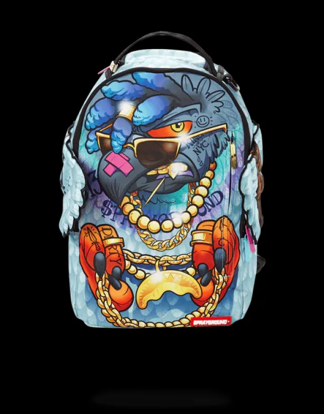 BACKPACKS>SPRAYGROUND PIGEONS IN THE HOOD
