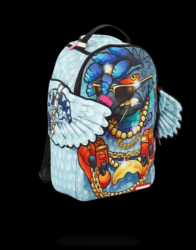 BACKPACKS>SPRAYGROUND PIGEONS IN THE HOOD