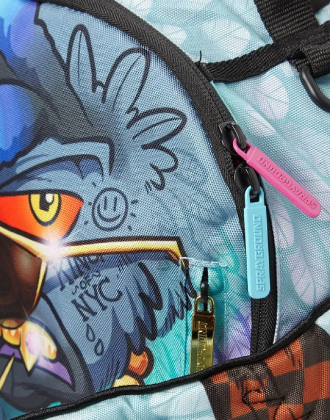 BACKPACKS>SPRAYGROUND PIGEONS IN THE HOOD