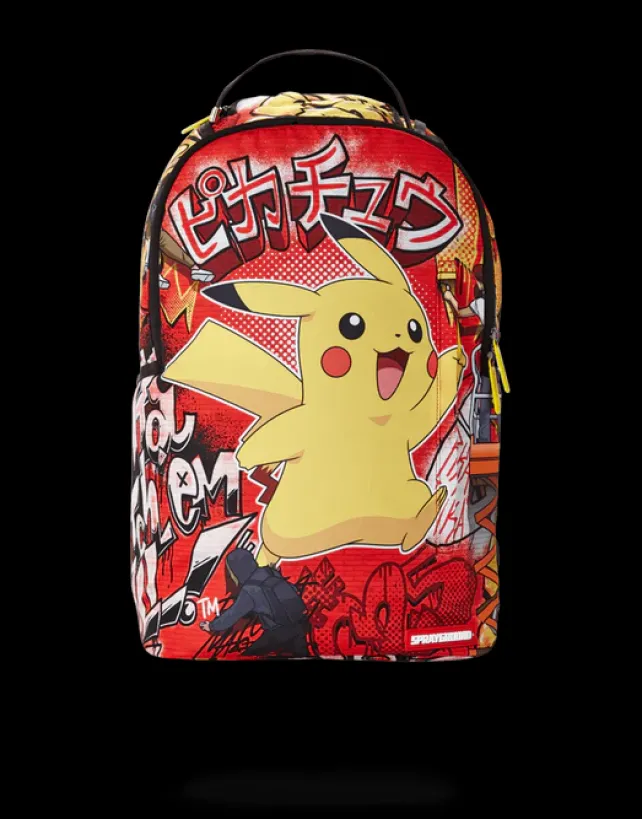 BACKPACKS>SPRAYGROUND PIKACHU ON THE RUN