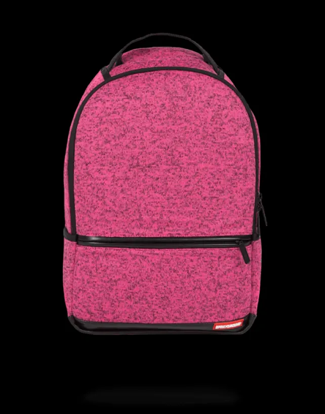 BACKPACKS>SPRAYGROUND PINK KNIT