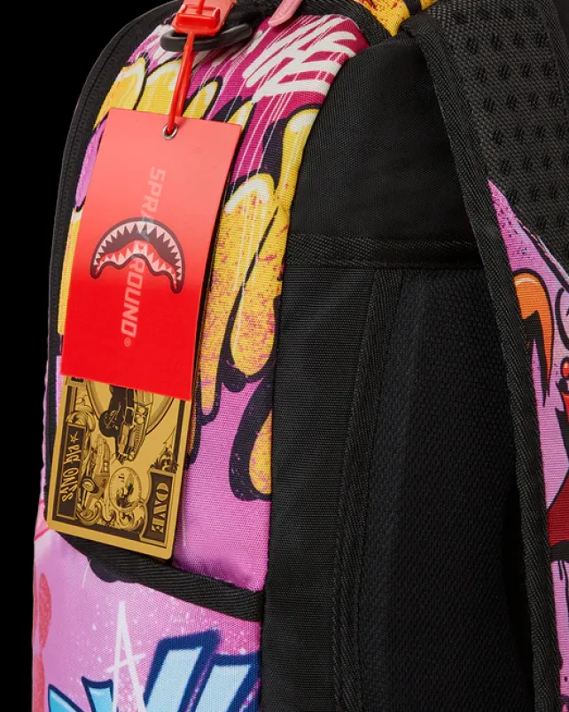 BACKPACKS>SPRAYGROUND PINK PANTHER ON THE RUN (DLXR)