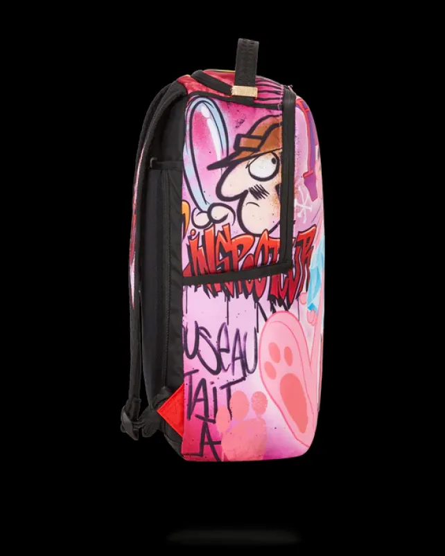 BACKPACKS>SPRAYGROUND PINK PANTHER ON THE RUN (DLXR)