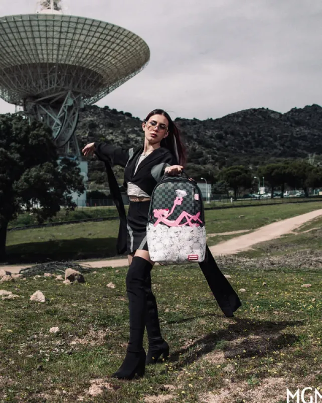 BACKPACKS>SPRAYGROUND PINK PANTHER ONE IN A MILLION BACKPACK (DLXV)