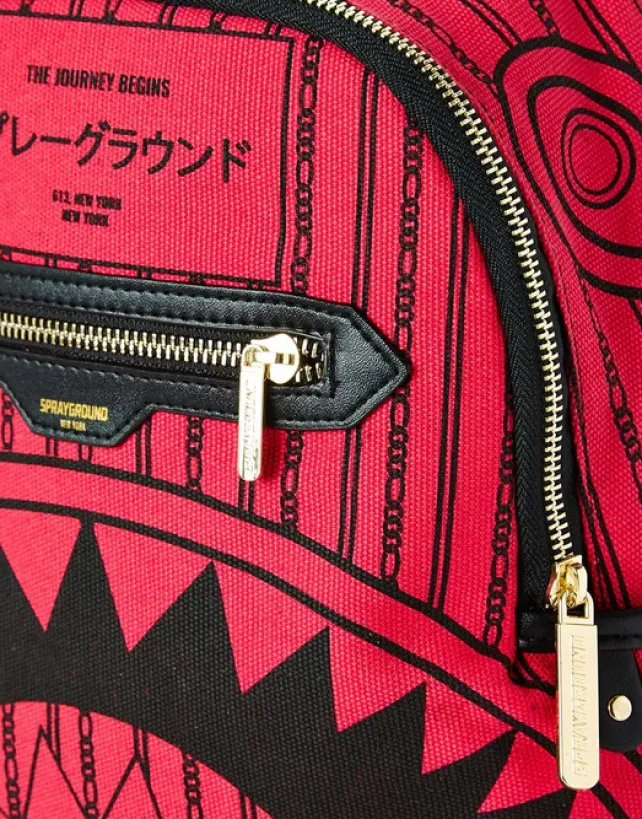 SAVAGES>SPRAYGROUND PINK REVERSE SHARKS IN PARIS SAVAGE