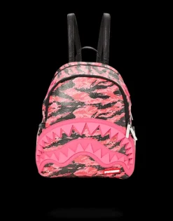 SAVAGES>SPRAYGROUND PINK TIGER CAMO SHARKMOUTH SAVAGE BACKPACK