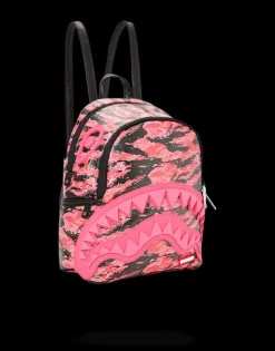 SAVAGES>SPRAYGROUND PINK TIGER CAMO SHARKMOUTH SAVAGE BACKPACK