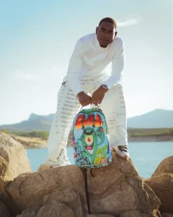BACKPACKS>SPRAYGROUND PLANKTON ON THE RUN (DLXR)