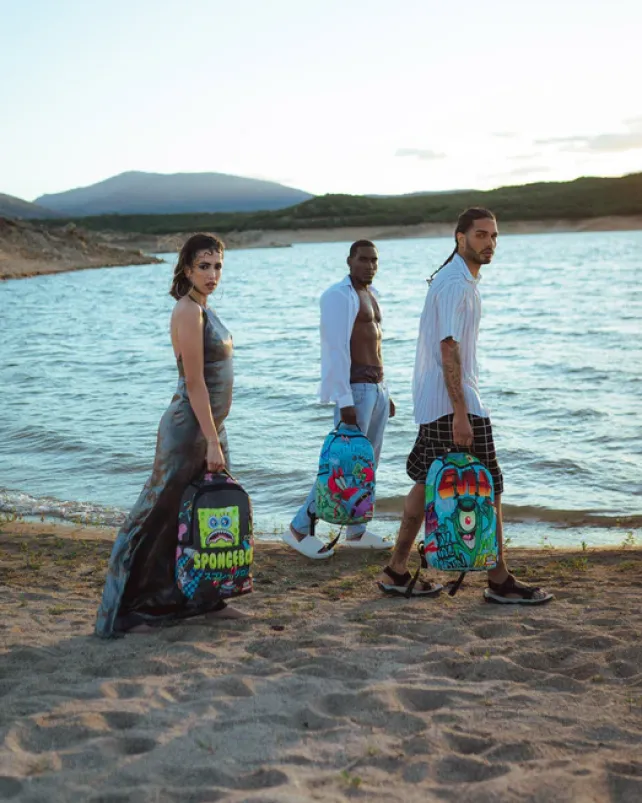 BACKPACKS>SPRAYGROUND PLANKTON ON THE RUN (DLXR)