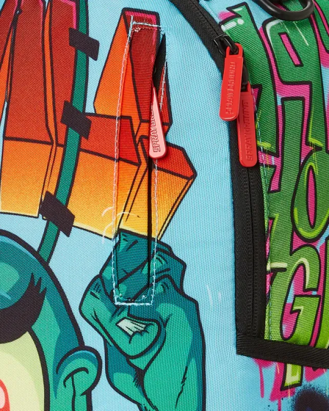 BACKPACKS>SPRAYGROUND PLANKTON ON THE RUN (DLXR)