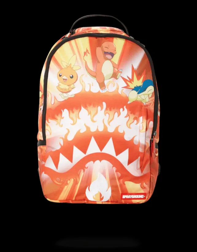 BACKPACKS>SPRAYGROUND POKEMON CHARMANDER FIRE SHARK