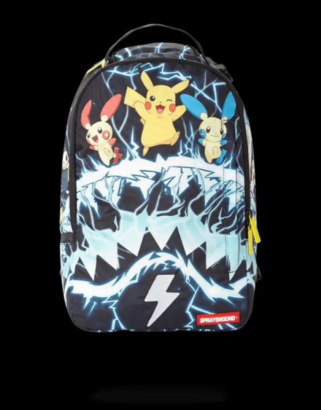 BACKPACKS>SPRAYGROUND POKEMON PIKACHU ELECTRIC SHARK