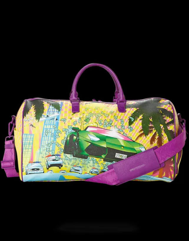 DUFFLES>SPRAYGROUND POP THE TRUNK DUFFLE